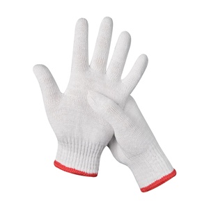 Gants blancs en maille sans couture, polyester/coton, respirants, séchage rapide, durables pour un usage quotidien et le travail en toutes saisons - Product Image 5