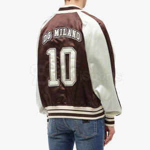 Veste d'hiver personnalisée en satin avec finition lisse et fermeture pour vêtements de mode - Product Image 3