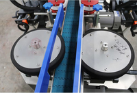 Machine d'étiquetage rotative à grande vitesse, applicateur automatique d'étiquettes autocollantes pour bouteilles en PET, verre et canettes