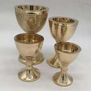 Juego de 2 piezas de Ciborium para el hogar, suministros de productos para la Iglesia, chapado en oro, redondo, diseño moderno, regalo - Product Image 6