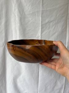 Cuencos de Madera de Acacia Hechos a Mano de Primera Calidad, Estilo Adorable, para Uso Doméstico y en Restaurantes, Ecológicos - Product Image 6