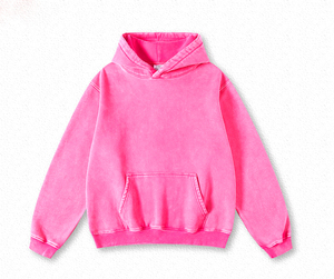 Sweat-shirt à capuche en coton 100% de haute qualité, lavage à l'acide personnalisé, série High Street, lavage à l'ancienne, vintage, lavage à la pierre - Product Image 1