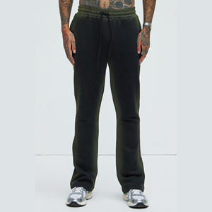 กางเกงวอร์มลำลองผ้าแคนวาสสีเข้มสำหรับผู้ชายกางเกงวิ่งใส่สบาย - Product Image 2