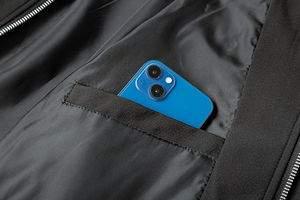 Men's Bomber Jacket Fashion Stylish Lightweight Windbreaker Spring Fall Casual Jackets for Low MOQ Soft <b>Fabric</b> - Product Image 6