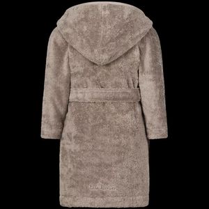 Batas de baño de hotel unisex de lujo logotipo personalizado bordado terciopelo algodón XL tamaño suave pijamas rápidos con capucha para hombres - Product Image 2