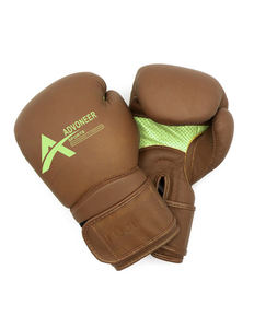 Guantes de boxeo con logotipo personalizado al por mayor de alta calidad, Material de PU de cuero genuino para entrenamiento de Muay Thai para clubes de gimnasio - Product Image 2