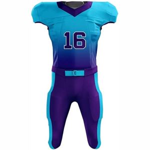 Maillot de football américain unisexe OEM/ODM le plus vendu – Offre spéciale – Sublimé, respirant, manches courtes, uniforme personnalisable, grandes tailles - Product Image 2