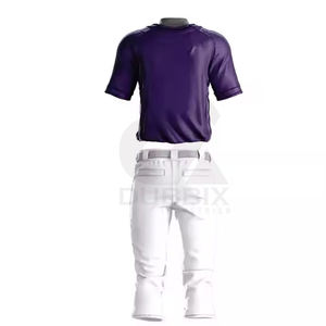 2025 Comfortable Men Baseball Jersey And Pant Custom <b>Design</b> Team Wear Baseball Uniform For Men - Product Image 5