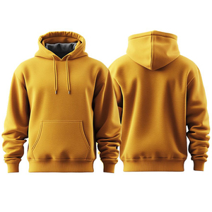 Sweat-shirts à capuche en molleton de coton imprimé tricoté lourd personnalisé pour l'automne, double couche, unisexe, service OEM - Product Image 1
