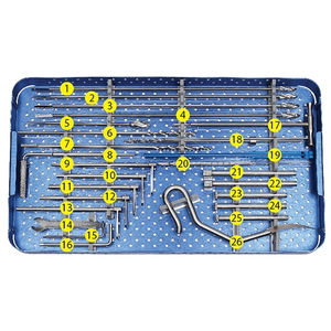 Juego de Instrumentos Ortopédicos Veterinarios de Acero Inoxidable para Uso Profesional, Certificación CE Clase II - Product Image 2