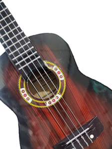 ชุดอูคูเลเล่สำหรับผู้เริ่มต้น ขนาดเล็ก 38 นิ้ว ไม้มะฮอกกานี 4 สาย พร้อมอุปกรณ์เสริม ฟิงเกอร์บอร์ดสีโรส คาโป้ ปิ๊ก สายสะพายสีดำ - Product Image 4