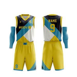 Réductions en gros, uniforme de basket-ball par sublimation, maillot de basket-ball réversible pour hommes de toutes tailles - Product Image 4