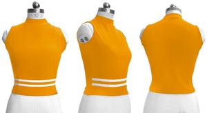 สีเหลืองด้านบนสุดพิเศษสำหรับผู้หญิงคุณภาพระดับพรีเมี่ยมส่งออกจากอินเดีย - Product Image 5