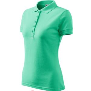 Venta al por mayor de alta calidad 100% algodón de las mujeres para los polos nuevo estilo de ropa informal logotipo personalizado de impresión de manga corta transpirable - Product Image 6