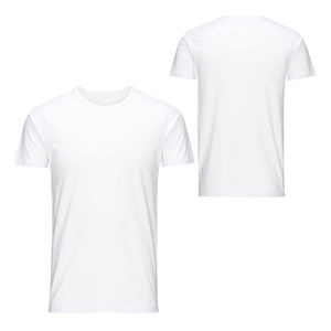 Manga corta de alta calidad 100% algodón pesado de gran tamaño para hombres En stock Cantidad a granel Camisetas de lujo de nuevo diseño - Product Image 1