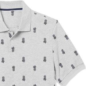 Algodón informal con estampado de sublimación de buena calidad, ropa de hombre de algodón de talla grande, polos para hombre, ropa deportiva de verano de todas las tallas - Product Image 5