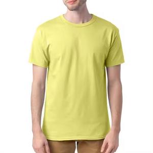 T-shirt personnalisé de couleur orange impression marque Logo hommes uni grande taille Logo personnalisé mode luxe haute qualité Style hanche t-shirts - Product Image 4