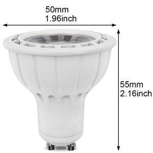 8W COB Epistar GU10 LED <b>Spotlight</b> Bulb 800-830LM 40/60 Degree Beam Angle AC90-260V Optional Dimmable - Product Image 6