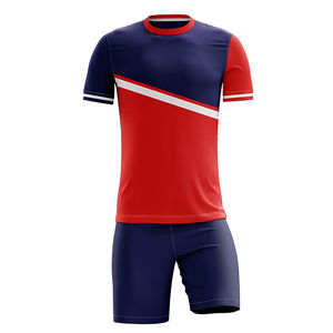 ¡Uniforme de fútbol de poliéster 100% de alta calidad, nuevo diseño de conjunto para ropa informal y equipos deportivos a la venta! - Product Image 2
