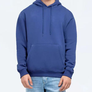 Venta al por mayor personalizado de manga larga sudaderas con capucha de moda fabricante de impresión personalizada Sudadera con capucha de gran tamaño para los hombres - Product Image 4