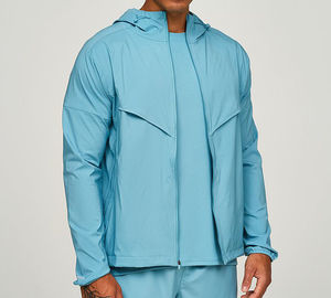 New Stylish <b>Men</b> Warm Windbreaker <b>Jacket</b> with Zipper Waterproof and Breathable Plus Size <b>Summer</b> Winter Windproof - Product Image 4