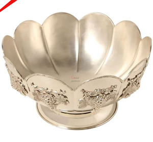 Bol à chocolat fini argent de qualité supérieure avec bol de service pour hôtels - Product Image 3