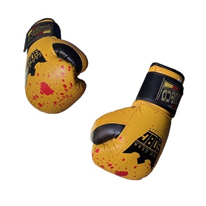 Guantes de boxeo y MMA de cuero de vaca de alta calidad, guantes de boxeo y guantes de boxeo - Product Image 1