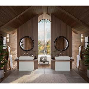 Marbre Akoya Unionstone - Design moderne, application murale imperméable, grande dalle - Product Image 5