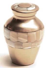 Urne de crémation antique faite à la main de haute qualité fournitures funéraires urnes souvenir pour tenir l'humain dans un look attrayant en nacre - Product Image 6