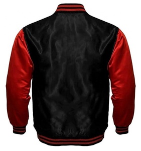 Chaqueta Deportiva de Satén Estilo Universitario de Béisbol y Baloncesto de Súper Calidad para Hombre - Product Image 6
