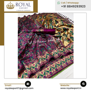 Diseñador de moda Ropa DE BODA Ropa étnica india de alta calidad Premium Heavy Banarasi Patola Tejido Saree de seda - Product Image 2