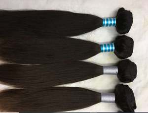 Vente en gros de mèches de cheveux 100% indiens lisses pour femmes noires Meilleur prix d'approvisionnement en vrac du fournisseur indien - Product Image 5