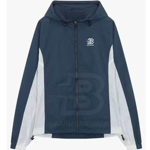 Oem Service Windbreaker Hoodie Set Último diseño personalizado Color y tamaño Windbreaker Winter Hoodie para la venta - Product Image 3