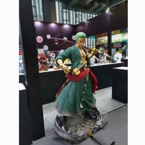 Vente chaude taille réelle une pièce Zoro <span class=keywords><strong>figurine</strong></span> avec épée Anime <span class=keywords><strong>Figurine</strong></span> <span class=keywords><strong>Roronoa</strong></span> Zoro résine Statue - Product Image 1