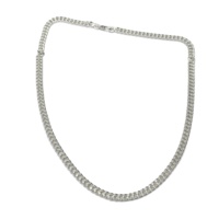 925 Sterling Silver Excellente Qualité Longue Chaîne À Maillons À La Main Designer Classique Longues Chaînes À Maillons Pour Homme Et Femme