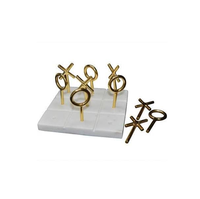 Jeu de marbre avec plateau Tic Tac Toe stratégie solitaire jeu de marbre pour taille personnalisée avec emballage