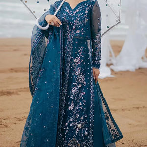 2025 vestido de fiesta Formal sin costuras más vendido para mujer nuevo diseñador de longitud Regular Salwar Kameez para Weading Sezen - Product Image 1