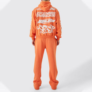 Fabricant de survêtements sur mesure OEM Fournisseur en gros Ensemble de vêtements de sport pour hommes et femmes Joggers à capuche avec logo personnalisé en option - Product Image 2