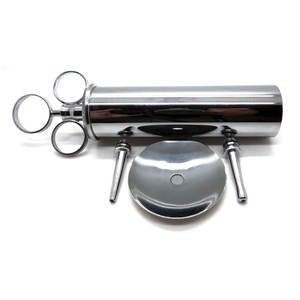 Seringue d'oreille en acier inoxydable pur d'excellente qualité 8 oz Instruments vétérinaires chirurgicaux nouveauté seringue d'oreille Reiner - Product Image 3