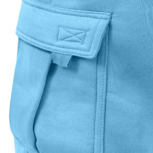 2024 diseño personalizado hombres cremallera Fly Loose Fit 100% algodón pesado Baggy Jeans comodidad cintura elástica pantalones cortos - Product Image 6