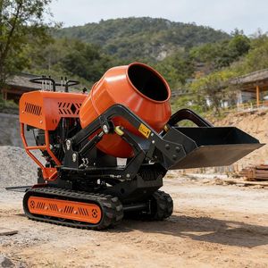 Mezcladora de Concreto Portátil Usada de Calidad, 350L 500L, Mini Mezcladora de Cemento Pequeña de Diésel/Gasolina para Construcción, En Stock - Product Image 1