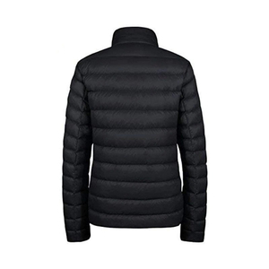 Veste matelassée à capuche décontractée de haute qualité pour femmes veste doublée en nylon léger à la mode hiver tissu imprimé respirant Plus - Product Image 4