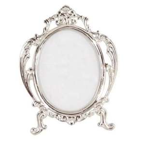 Marco de Fotos para Boda, Moderno, de Latón Niquelado, Madera y Plata, Decorativo - Product Image 2