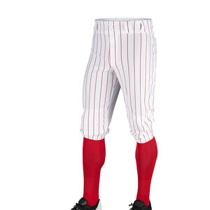 Uniformes de sport personnalisés, pantalons de baseball, softball, coupe décontractée, pantalons de baseball sublimés à fines rayures - Product Image 1