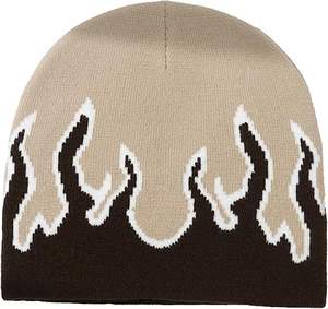 Gorro de Invierno Personalizado de Alta Calidad, 100% Acrílico, Tejido Jacquard, con Puño, Suministro Directo de Fábrica - Product Image 4