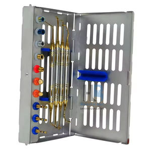 Health Bay Instruments Kit de levage de sinus réutilisable en acier inoxydable Implants dentaires Instruments chirurgicaux manuels Sinus dentaire - Product Image 4