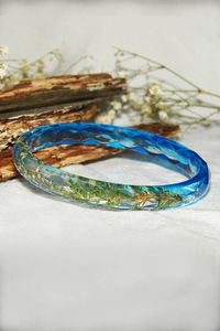 STACK Bijoux Résine Acrylique Bracelet Bracelet Exagéré Éblouissant Multicolore Large Irrégulier Carré Acrylique Bracelets pour - Product Image 6