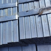 15mm 32mm 37mm 46mm 63mm Galvanizli Kare Çelik Boru, Sera Çerçeveleri Güneş Enerjisi Montajı Kaynaklama Kesme Yüksek Mukavemetli