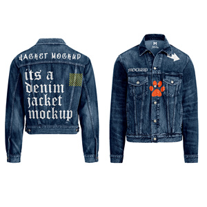 แจ็กเก็ตผ้ายีนส์แบบมีฮู้ดสำหรับผู้หญิงเสื้อแจ็กเก็ตผ้าเดนิมมีกระดุมพิมพ์ลายแบบลำลองสำหรับฤดูใบไม้ร่วง - Product Image 1