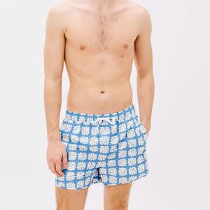 Factory Printed Beach Custom <b>Men</b> <b>Trunk</b> Boarding 100% Polyester Waterproof <b>Men</b> Swim Shorts Sublimation Prints - Product Image 1